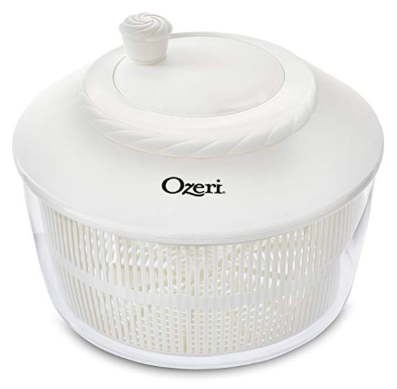 Ozeri Italian Made Fresca Salad Spinner and Serving Bowl, BPA-Free