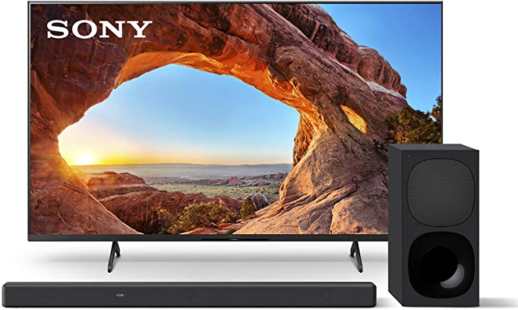 Sony X85J 50 Inch TV: 4K Ultra HD LED Smart Google TV with Dolby Vision HDR and Alexa Compatibility KD50X85J- 2021 Model with Sony HT-G700: 3.1CH Dolby Atmos/DTS:X Soundbar with Bluetooth Technology