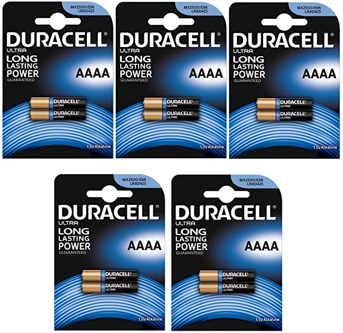 DURACELL 7030990 BATTERY- ULTRA M3 AAAA 1.5V PK10 - Pack of 10