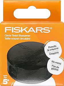 Fiskars® Circle Twist Sharpener, Assorted Colors