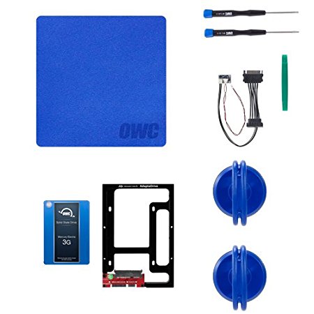 OWC 500GB 3G SSD and HDD DIY Complete Bundle Upgrade Kit for Late 2009-2010 iMacs