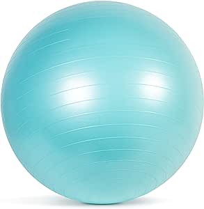 CAP Barbell Fitness Stability Ball Exercise Ball, 65cm, Teal