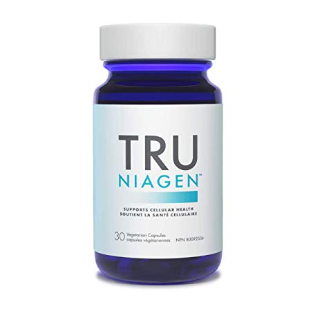 TRU NIAGEN (Nicotinamide Riboside) - Trusted NAD  Supplement for Supporting Cellular Health & Energy Metabolism to Maintain Good Health | Vitamin B3 | 300mg Vegetarian Capsules, 300mg Per Serving - (30 Day Supply Bottle)