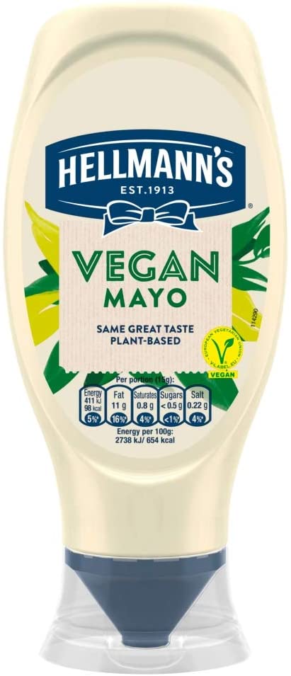 Hellmann's Vegan Squeezy Mayo, 394g