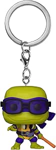 Funko Pop! Keychain: Teenage Mutant Ninja Turtles: Mutant Mayhem - Donatello