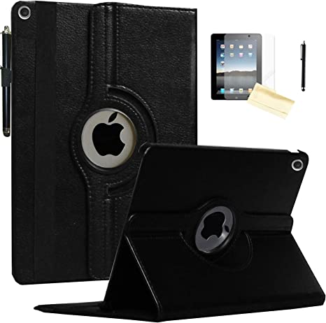JYtrend Case for iPad 10.2 inch, for iPad 9th 8th 7th Generation, Rotating Stand Smart Magnetic Auto Wake Up/Sleep Cover for A2602 A2603 A2604 A2605 MK2L3LL/A MK2P3LL/A MK673LL/A MK6A3LL/A (Black)