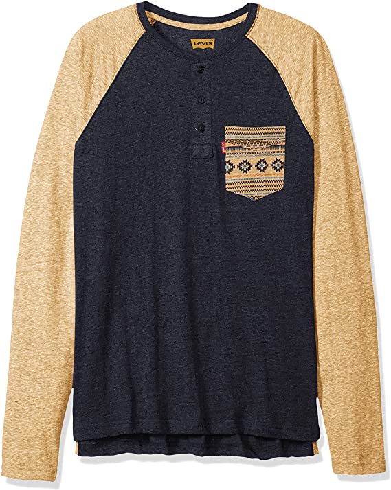 Levi's Men's Chabot Long Sleeve Snow Jersey Shirt