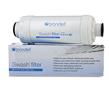Brondell SWF44 Swash Electronic Bidet Water Filter