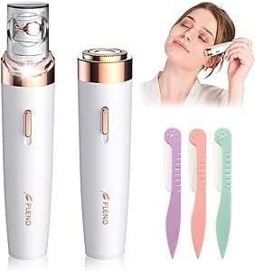 Epilator for Women, Facial Hair Removal for Women, Hair Removal Device Bikini Trimmer Electric Facial Hair Remover for Women Painless Smooth Glide Epilator for Women Face Lips Chin Peach Fuzz