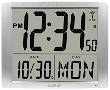 La Crosse Technology 515-1316 Super Large 16 Inch Atomic Digital Wall Clock