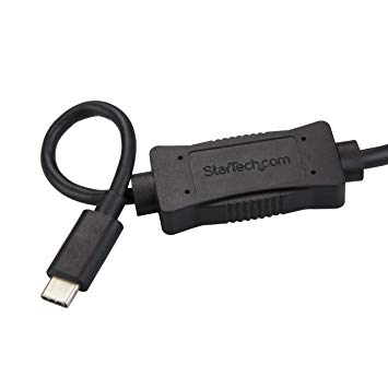 StarTech.com USB C to eSATA Cable - 3 ft / 1m - 5Gbp - for HDD/SSD/ODD - External Hard Drive Adapter - USB 3.0 to eSATA Converter