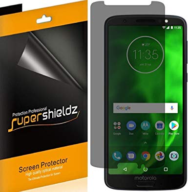 (2 Pack) Supershieldz Privacy Anti Spy Screen Protector Shield for Motorola Moto G6