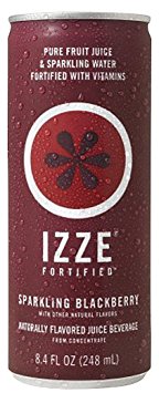 IZZE Sparkling Juice - Blackberry - 8.4 oz - 24 pk