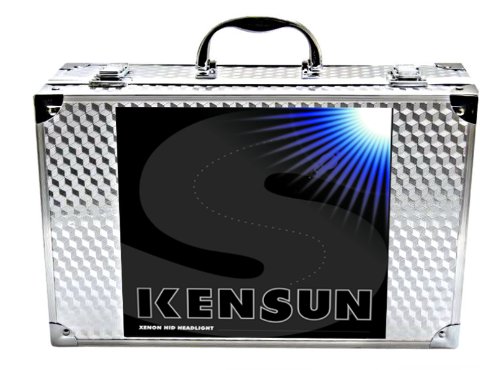 KENSUN HID Xenon Conversion Kit H3 6000k (Crystal White) - 2 Year Warranty