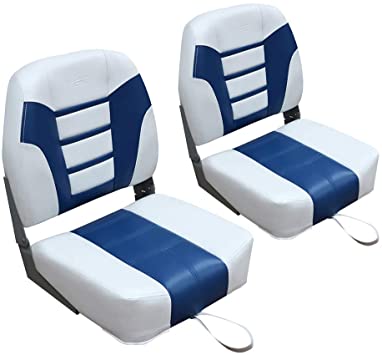 MSC Folding Boat Seat with Seat Swivel 360 Degree Rotation
