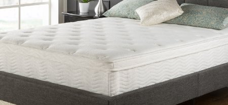 Night Therapy Spring 12 Inch Euro Box Top Spring Mattress, Queen