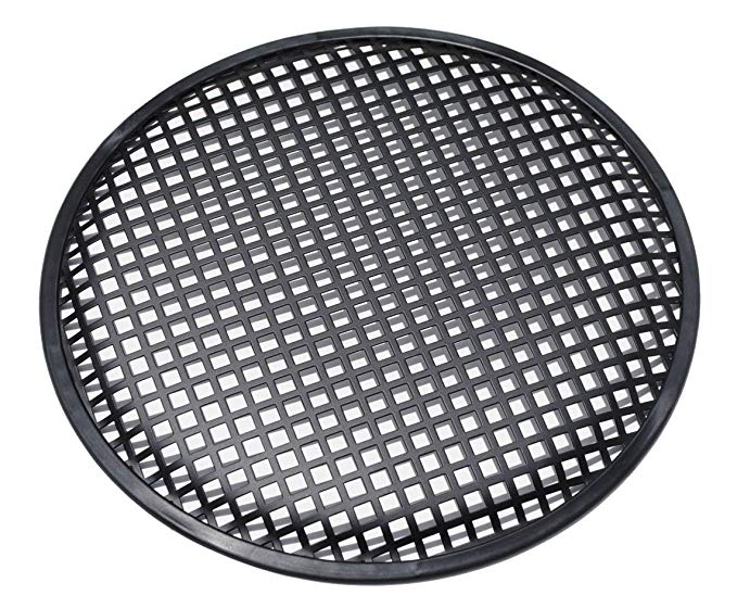Universal 12 Inch (12") Subwoofer Speaker Metal Grill Waffle Cover Guard Pack of 2 (Pair)