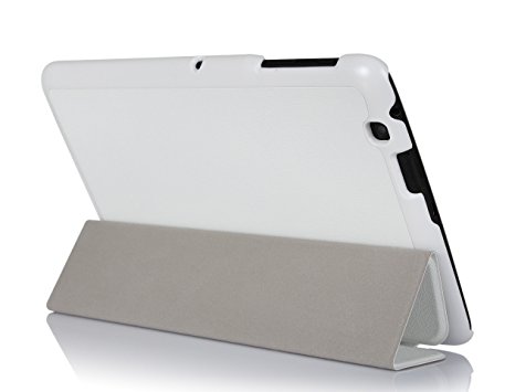 IVSO LG G pad 10.1 Ultra Lightweight Slim Smart Cover Case -will only fit LG G pad 10.1 Tablet (White)