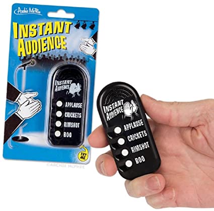 Instant Audience Applause & BOO's Novelty Remote