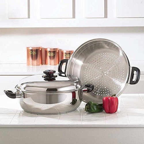 Precise Heat Surgical Stainless-Steel Oversized Skillet by Precise Heat