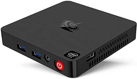 Beelink T4 Mini PC, Intel x5-Z8500 Windows 10 (64-bit) 4G/64GB Mini Computer with DP/HDMI Port, Dual WiFi/Gigabit Ethernet, Mini Computer Support Auto Power On