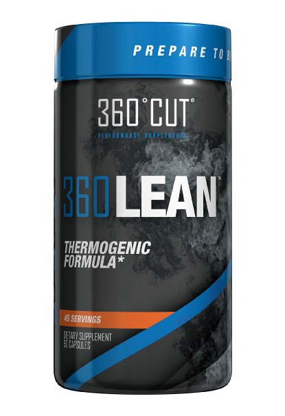 360CUT 360LEAN, Elite Thermogenic Formula for Optimal Fat Burning Performance, 90 Count