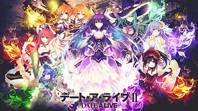 bribase shop Date a Live Anime Fabric Cloth Rolled Wall Poster Print - Size: (24" x 13")
