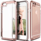 iPhone 6S case Caseology Skyfall Series Rose Gold DIY Customization Fusion Hybrid Cover Shock Absorbent for Apple iPhone 6S 2015 and iPhone 6 2014