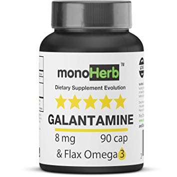 Galantamine 8mg Supplement - 90 Capsules - Lucid Dreaming & nootropic - Pure galantamine Hydrobromide
