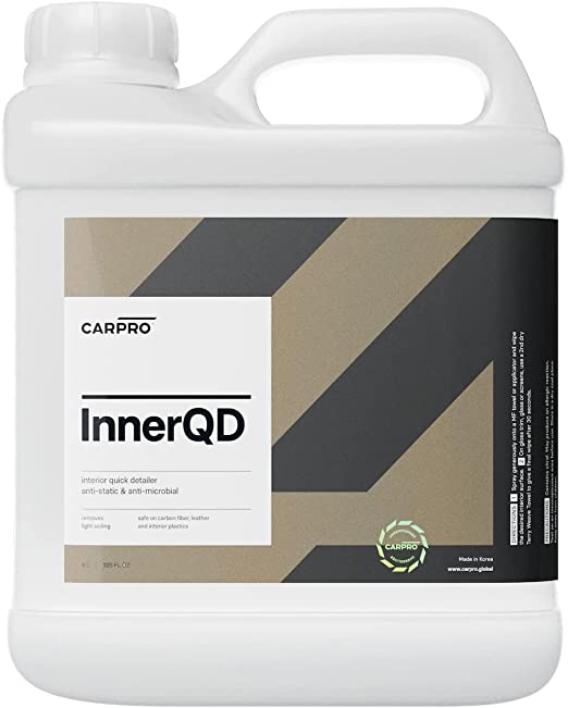 CARPRO InnerQD Car Interior Quick Detailer, Antistatic, Clean Fingerprints, Dust and Inhibit Electrostatic Adhesion of Dust Particles - 4 Liter (135oz)