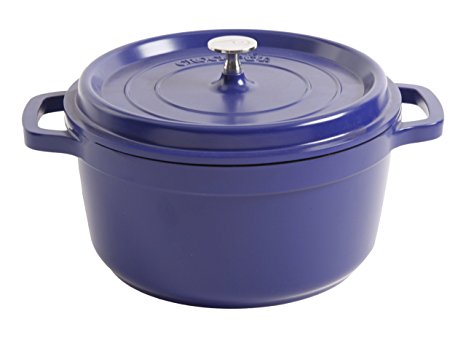 Crock-Pot Edmound Dutch Oven, 5 Quart, Blue