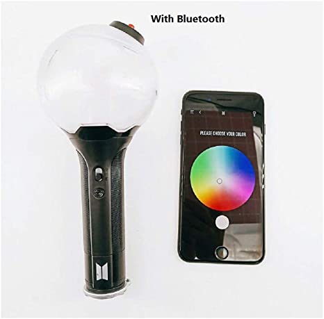PINGJING BTS Light Stick VER3 with Bluetooth or Without Bluetooth (VER.3 with Bluetooth)
