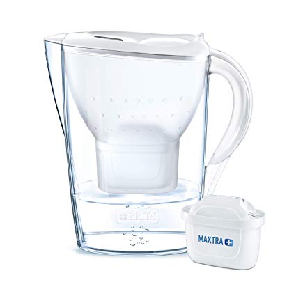 Brita Cool weiß Marella Water Filter Jug Maxtra , Fridge Fit Size, White