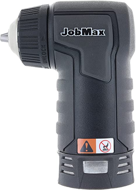 Ridgid JobMax R8223402 12 V Lithium Ion 3/8 Inch Drill / Driver Right Angle Adjustable Head Adapter for Multi Tools (Battery and Multitool Not Included, Power Head Only)