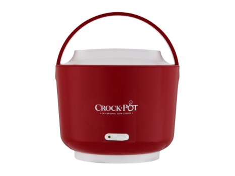 Crock-Pot SCCPLC240-R-SHP Lunch Crock Food Warmer, 24-Ounce, Red