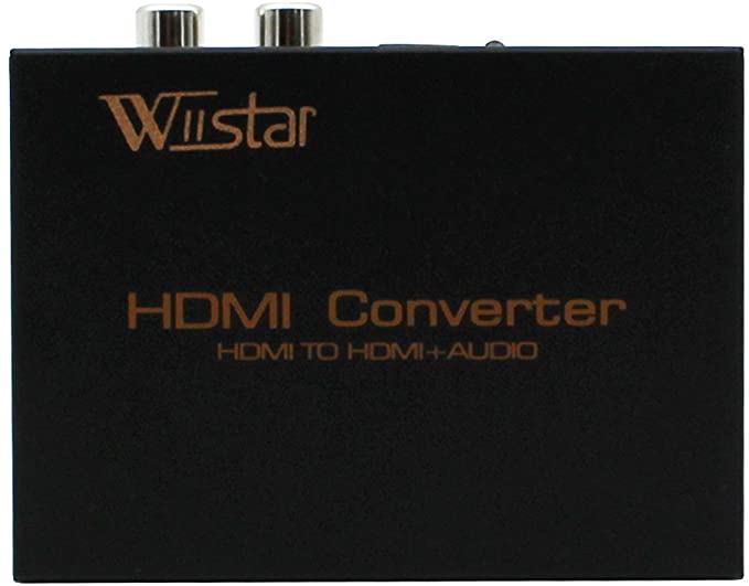HDMI Audio Extractor HDMI to HDMI Spdif RCA L/R Audio Splitter Support 5.1 Dolby DTS AC3 Audio Converter