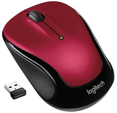 Logitech M325S Mouse, Red