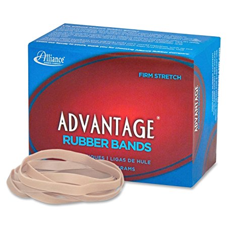 Alliance Advantage Rubber Band Size #64 (3 1/2 x 1/4 Inches) - 1/4 Pound Box (Approximately 80 Bands per Box) (26649)