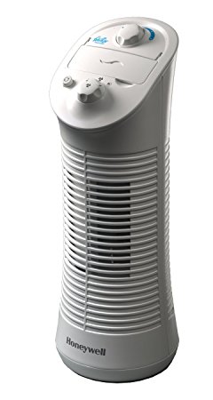 Honeywell HY-204C 16-Inch Manual Control Mini Tower Fan with Febreze (White)