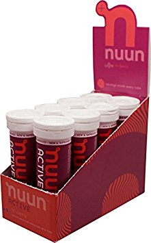 New Nuun Active: Hydrating Electrolyte Tablets, Tri-Berry, Box of 8 Tubes