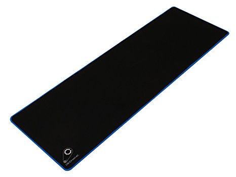 Dechanic Extended SPEED Soft Gaming Mouse Mat - 36"x12", Blue