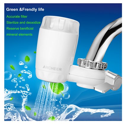 ANCHEER Faucet Premium Water Filtration Filter Household Tap Water Purifier