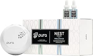 NEST Fragrances Driftwood & Chamomile and Wild Mint & Eucalyptus Smart Home Fragrance Diffuser Set