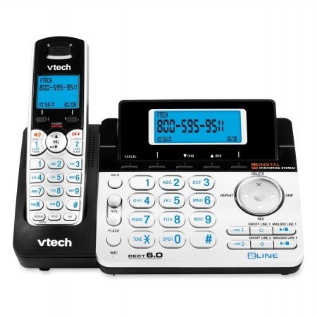 Dect 6.0 2 Line Cordless Phone