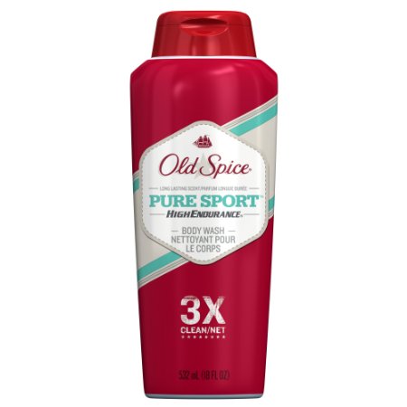 Old Spice High Endurance Pure Sport Body Wash, 18 oz