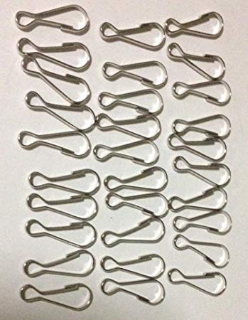 30 Pcs Metal Clip Hanging Links