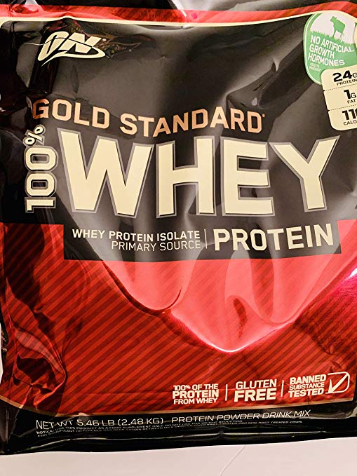 Optimum Nutrition Gold Standard 100% Whey Protein Vanilla Flavor 5.46 lb