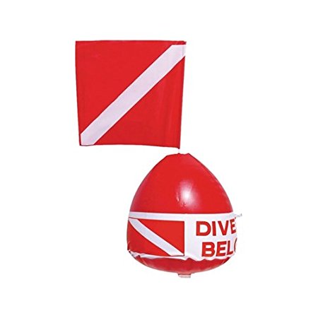Scuba Max Inflatable Float with Dive Flag