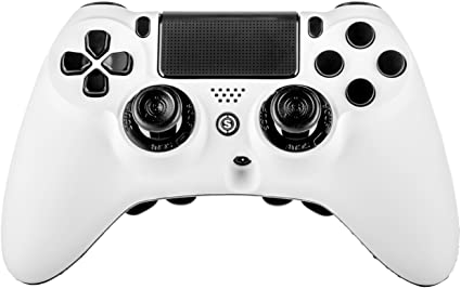 SCUF Gaming Impact Video Game Controller for Playstation 4 and PC, White
