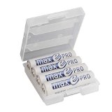 ANSMANN maxE Pro Rechargeable AA Batteries 2000mAh Low Self-Discharge LSD-Batteries pre-charged 4-Pack  Battery Box